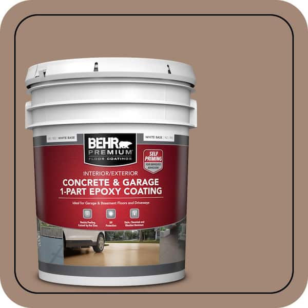 5 gal. #PFC-19 Pyramid Self-Priming 1-Part Epoxy Satin Interior/Exterior Concrete and Garage Floor Paint