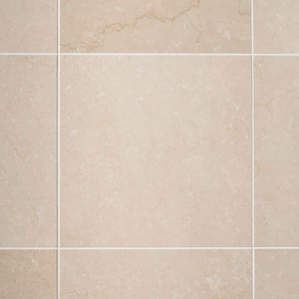 Botticino Extra Light Beige 18 in. x 18 in. Polished Marble Floor and Wall Tile (13.55 Sq. Ft. / Case) price history on PriceWatchPro