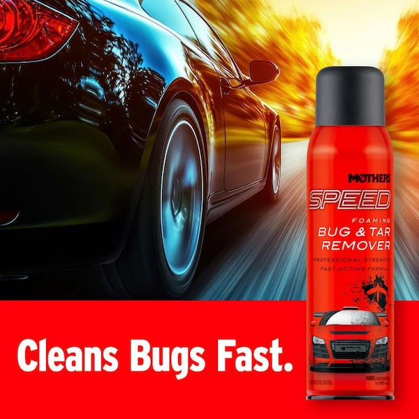 MOTHERS 18.5 oz. Speed Foaming Bug and Tar Remover Aerosol Spray