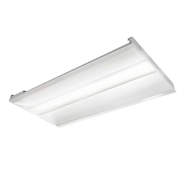 2 ft. x 4ft. White 3500/4000/5000K Selectable Integrated LED Troffer Light Fixture, up to 5625lm, UL