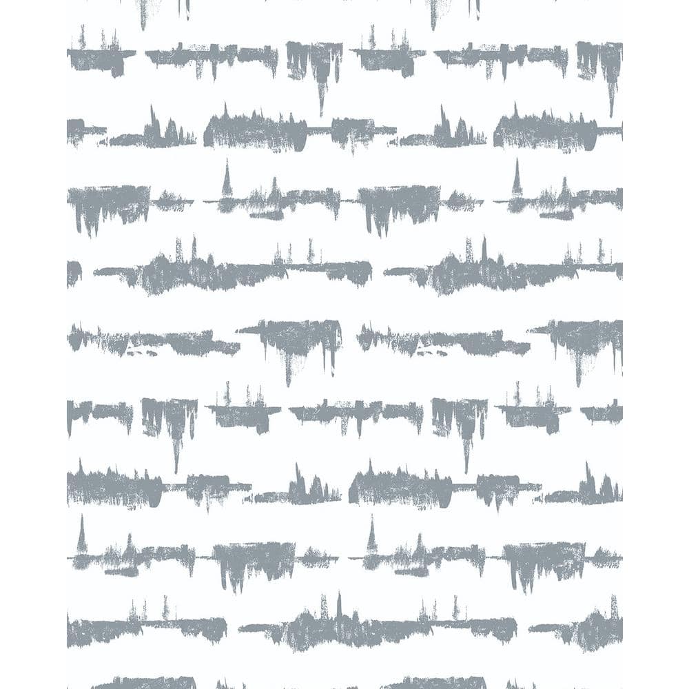 Cove Grey Lifeline Abstract Peel and Stick Wallpaper 30.75 sq. ft. price history on PriceWatchPro