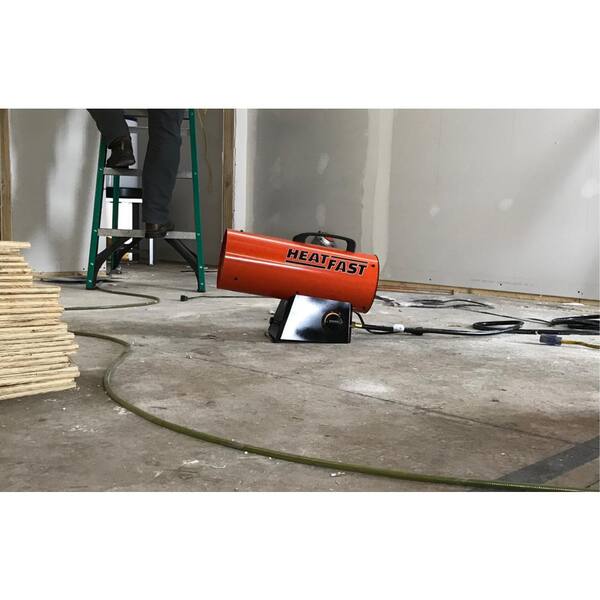 HEATFAST 155,000 BTU LP Forced Air Propane Space Heater with Variable Heat  Control HF160G - The Home Depot