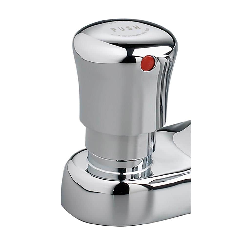 Chrome Double Handle Centerset Bathroom Faucet