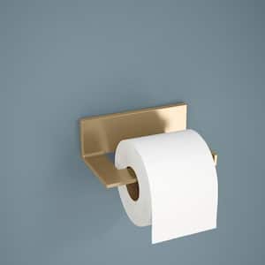 Vero Single Post Toilet Paper Holder in Champagne Bronze