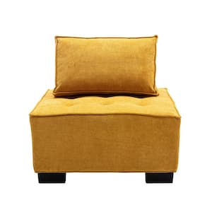 29.92 Inch Yellow Living Room Sofa Chair Lazy Chair
