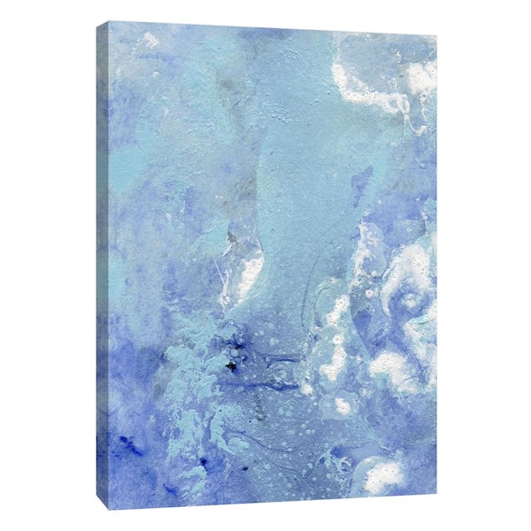 PTM Images 12 in. x 10 in. ''Blue Wash 2'' Printed Canvas Wall Art
