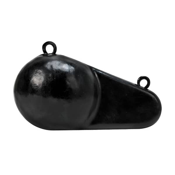 Extreme Max 10 lbs. Coated Keel-Style Downrigger Weight