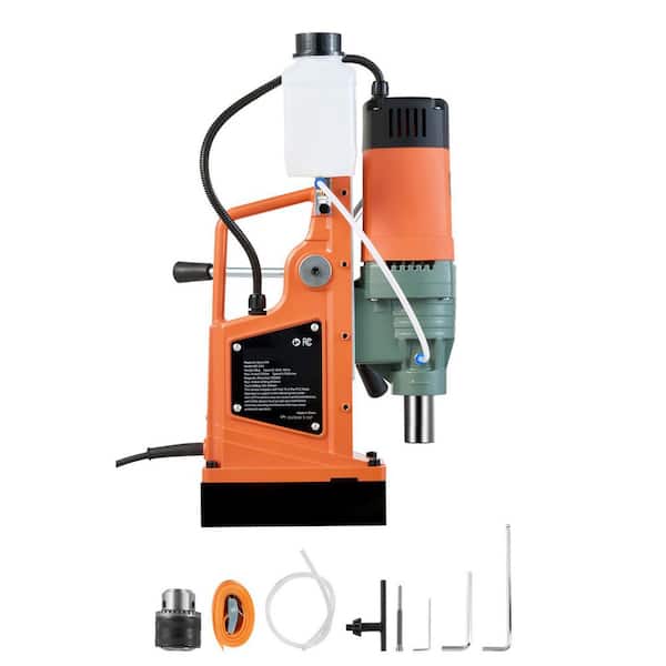 Magnetic Drill, 1.55 KW 2 in. Boring Diameter, Portable Mag Drill Press with 2,922 lb. / 1 3,000 N 500 RPM