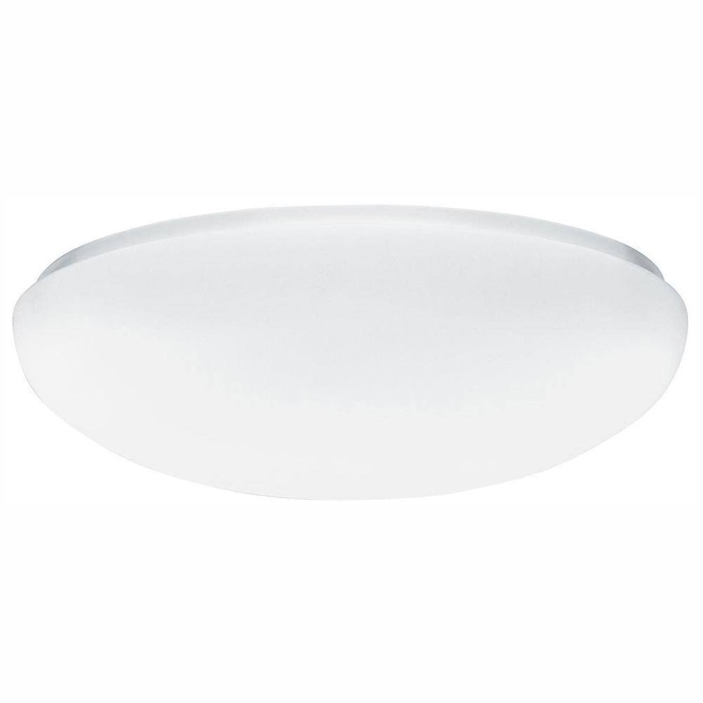 UPC 745974152354 product image for 1-Light White Low-Profile Wall or Ceiling Flush Mount | upcitemdb.com