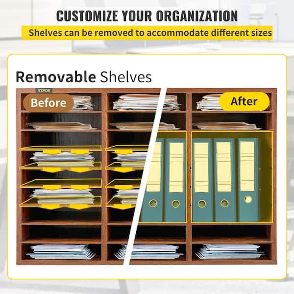 Construction Paper Storage/Organizer - 36 Compartments