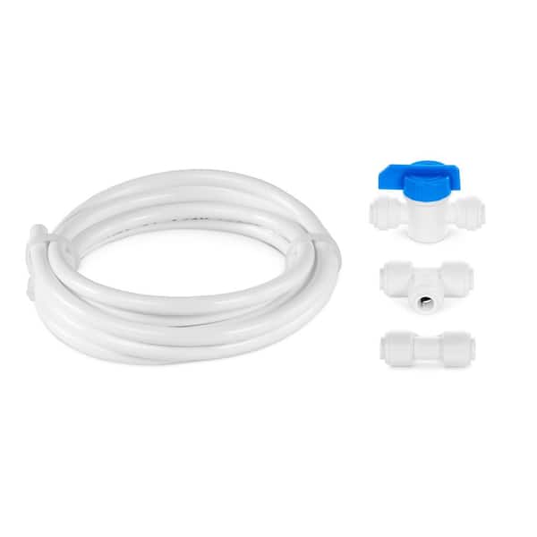 Water Line Hookup and Installation Kit for Refrigerators and Ice Makers