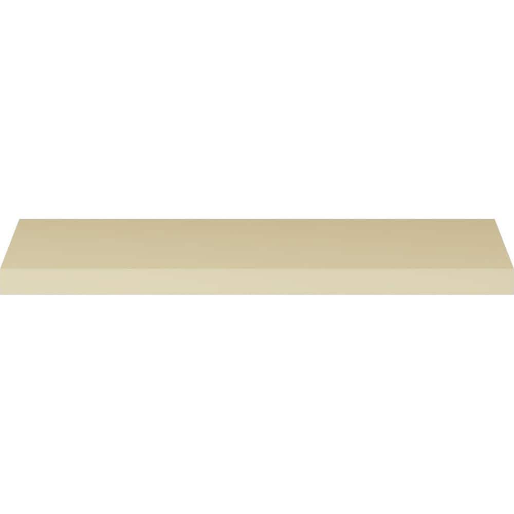 94.5" White Polyurethane Smooth Crown Moulding