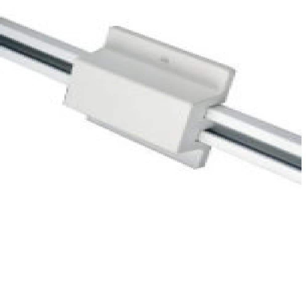 White Plastic Floating Track L Connector