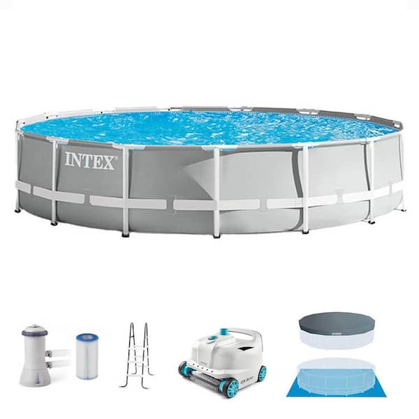 Prism Frame 15 ft. Round 42 in. Deep Above Ground Pool Set