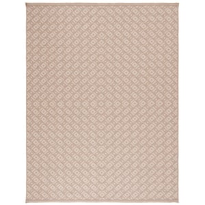 Aspect Natural/Ivory 9 ft. x 12 ft. Concentric Diamond Area Rug