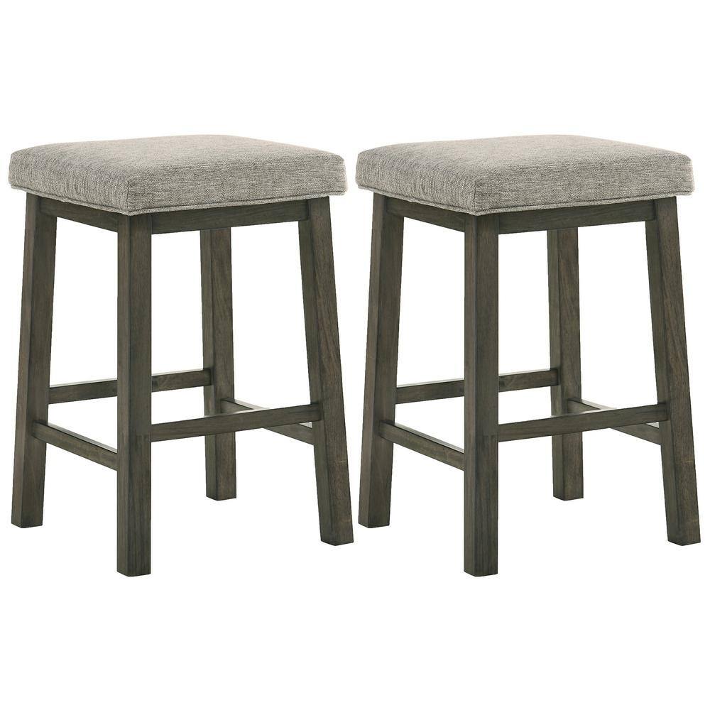 Churon Brown Solid Wood Bar Table with 2 Stools