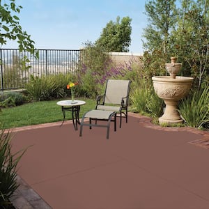 1 gal. #PFC-09 Giant Sequoia Solid Color Flat Interior/Exterior Concrete Stain