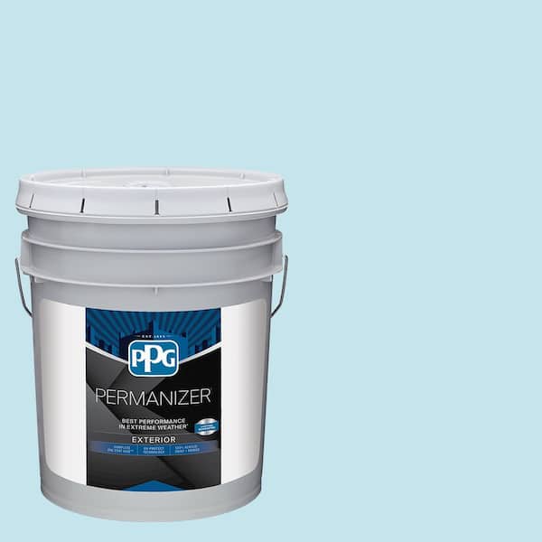 PERMANIZER 5 gal. PPG1236-3 Surf's Up Semi-Gloss Exterior Paint