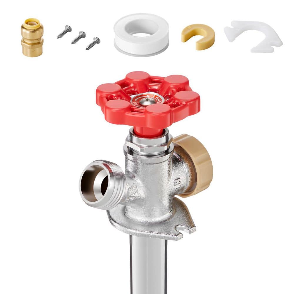 Anti-Siphon Frost-Proof Sillcock, 12 in. Freeze Proof Outdoor Faucet Bib Backflow Preventer, No Lead Frost-free Spigot price history on PriceWatchPro