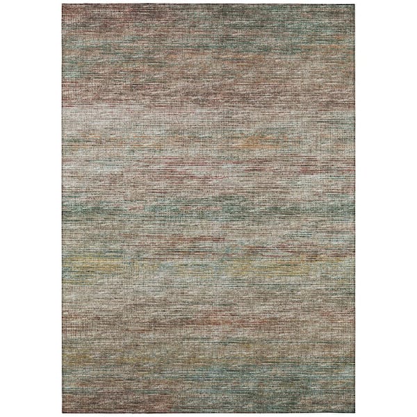 Marston Multi 3 ft. x 5 ft. Geometric Indoor/Outdoor Area Rug