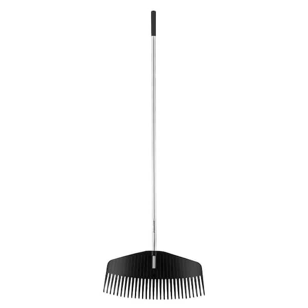 Fiskars 67 in. Lightweight Aluminum Handle Leaf Rake