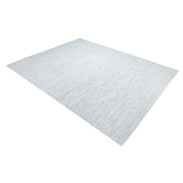 Chatham Contemporary Flatweave Cream 6 ft. x 9 ft. Hand Woven Area Rug