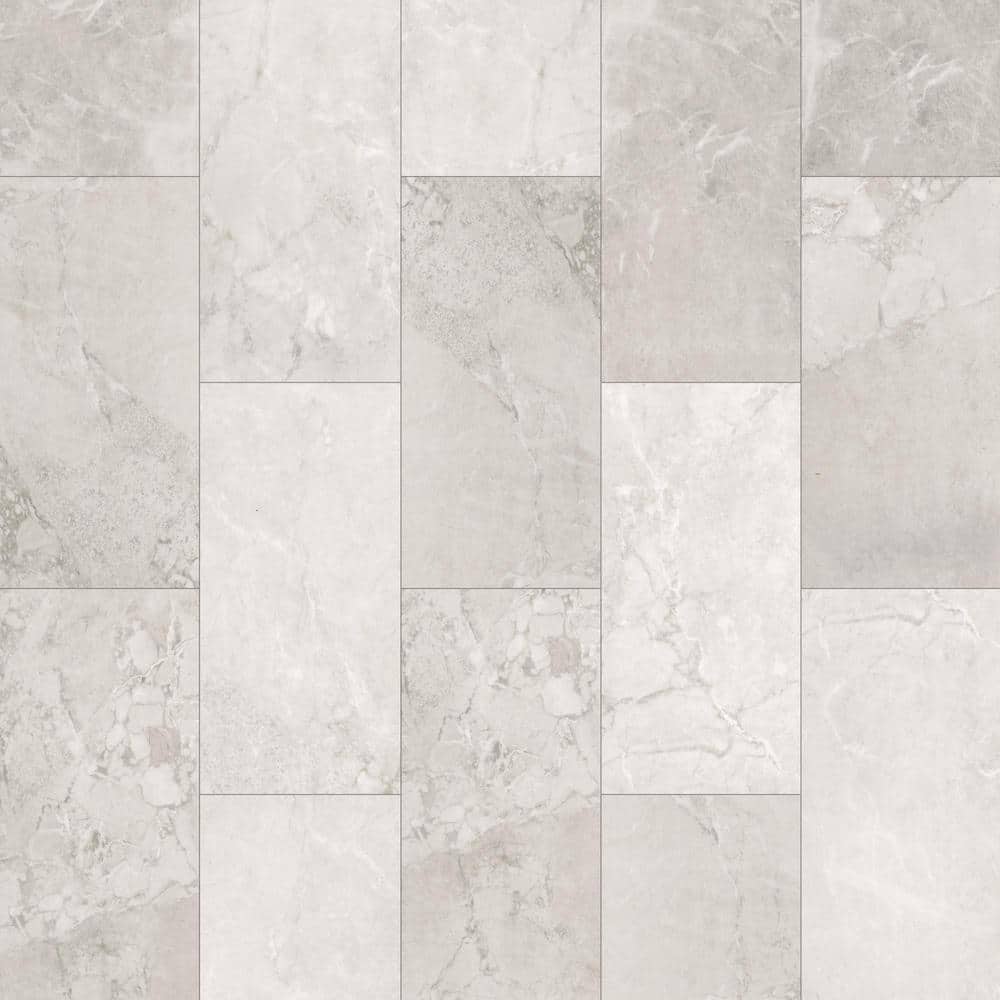 Take Home Sample - Elite 12.6 in. W Ice Cap Marble Click Lock Luxury Vinyl Tile Flooring price history on PriceWatchPro
