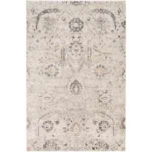 Talita White 5 ft. 3 in. x 7 ft. 3 in. Oriental Area Rug