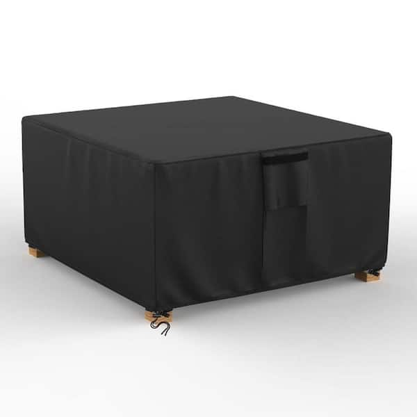 OVCRNIBI Waterproof 41 x 41 x 25 in. Square Fire Pit Cover