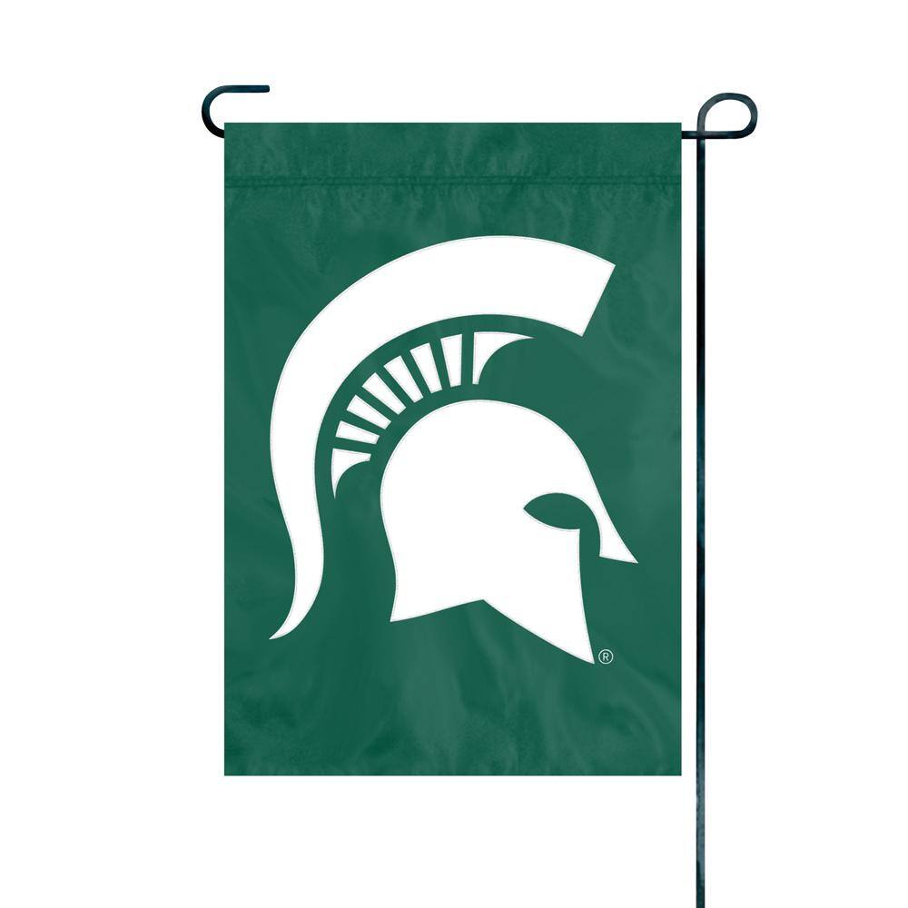 Michigan State University Embroidered and Appliqued Nylon Flag 