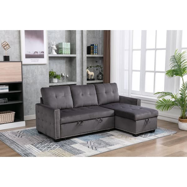 Seat Sectional Sofa L Shape Bed