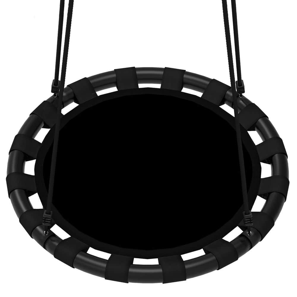 Saucer Swing 40 Inch 900lbs Capacity 360° Swivel Galvanized Alloy Frame Soft Foam Tubes 1 Pack price history on PriceWatchPro