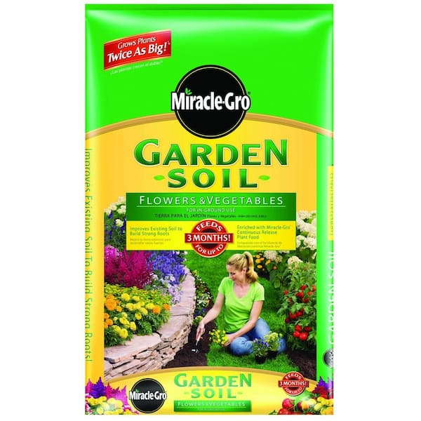 Miracle-Gro 1 cu. ft. Garden Soil for Flowers and Vegetables