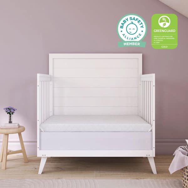 3 in. Portable Mini Crib Mattress