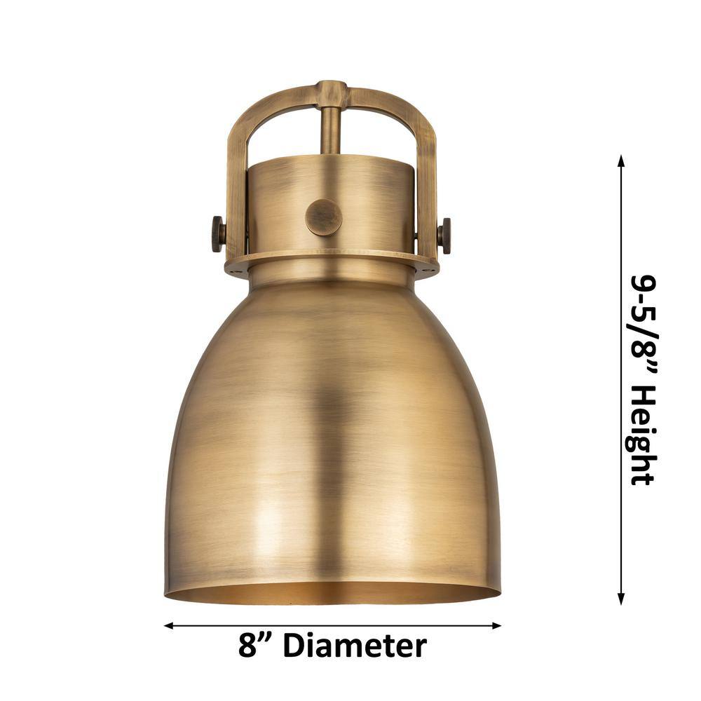 Satin Nickel 11.75" Indoor Globe Pendant Light