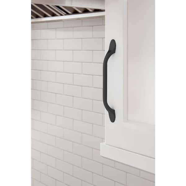 Ravino 5-1/16 in. (128mm) Classic Matte Black Arch Cabinet Pull