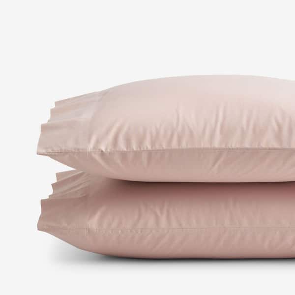 Company Cotton Garment Wash Rose Cotton Percale Standard Pillowcase (Set of 2)