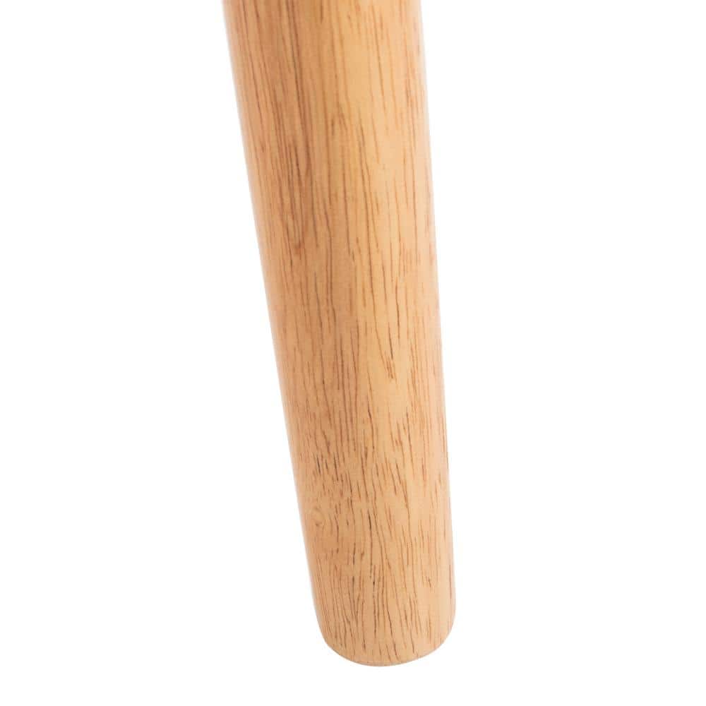 Galena Natural Rubberwood Spindle Back Bar Stool Set