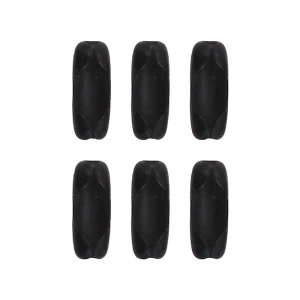 Commercial Electric Black Beaded Chain Connectors (6-Pack) for Ceiling Fans