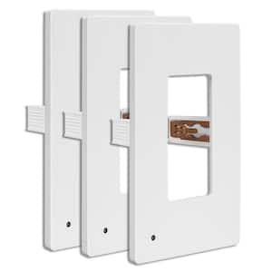 Rebel-7 recessed in wall plastic toilet paper holder - 5.5 x 5.5 - WG Wood  Products