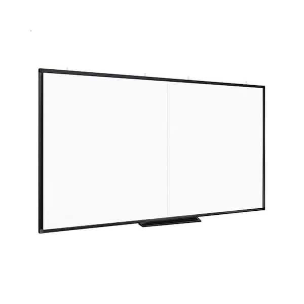 Bulletin Boards 72 x 40 Large Whiteboard Panel Dry Erase Boards Aluminum Presentation Wall-Mounted Marker Board