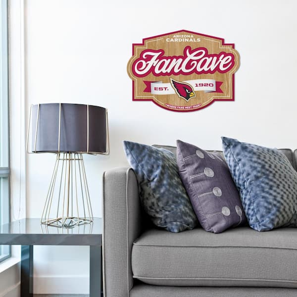 NFL Arizona Cardinals 3D Logo Series Wall Art - 12x12