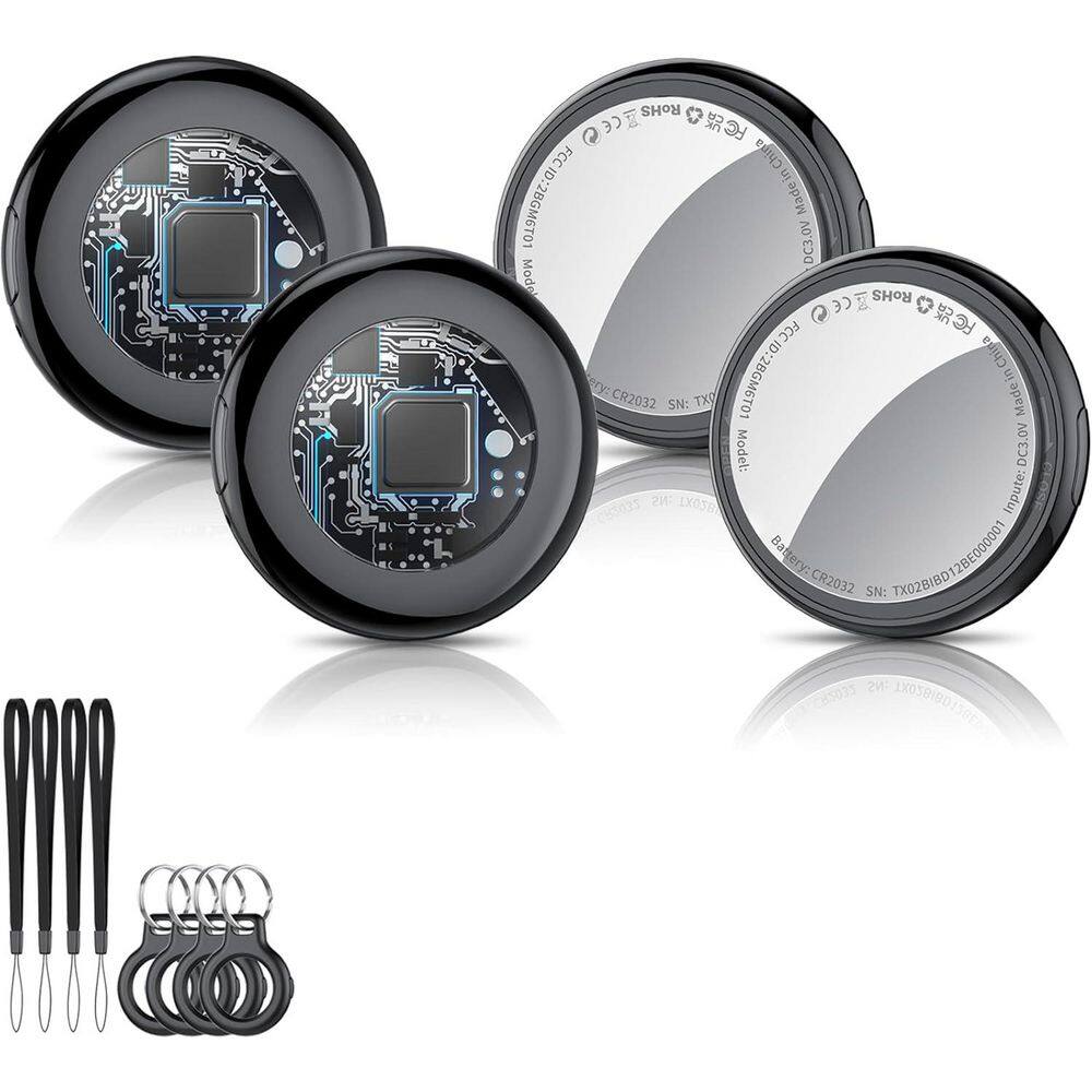 Bluetooth Tracker Air Tag with Protective Case for Apple iOS Key Finder and Item Locator 4-Pack price history on PriceWatchPro