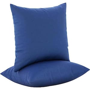 18 in. x 18 in. Outdoor Pillows for Patio Furniture Water Resistance Decorative Patio Furniture Throw Pillow (Pack of 2)