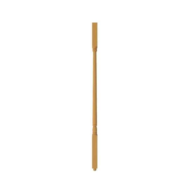 Salem Oak 1 1/4 in. x 1 1/4 in. x 34 in. Wood Baluster(12-Pack)