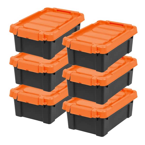 orange tote box