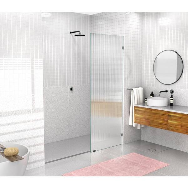 Glass Warehouse 30 in. W x 78 in. H Fixed Single Panel Frameless Shower