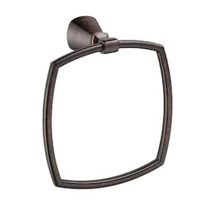 Edgemere Towel Ring in Legacy Bronze