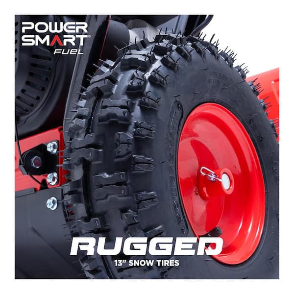 PowerSmart 24 in. 212cc 2-Stage Gas Snow Blower with Electric 