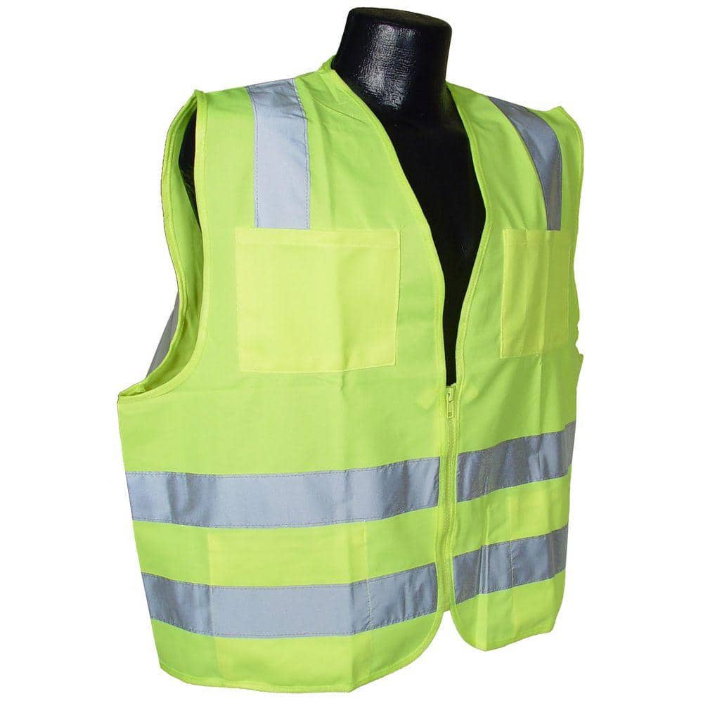 Std Class 2 Vest Green Solid Large price history on PriceWatchPro